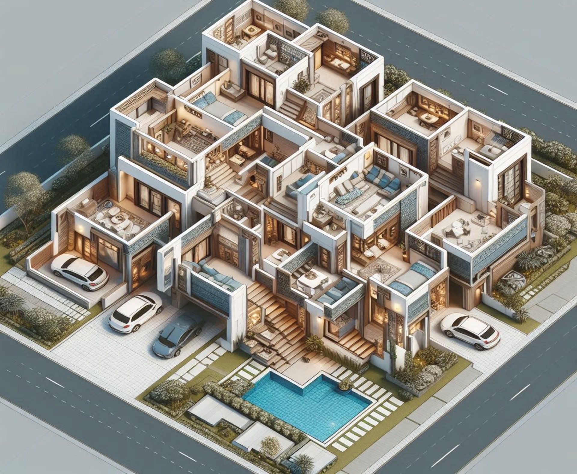 Top View Floor Plan